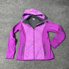 Under Armour Jacket Womens Medium Purple Hooded UA Storm ColdGear Infrared