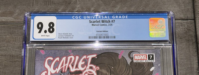 SCARLET WITCH #7 | PEACH MOMOKO - Jeff The Shark CGC 9.8 | eBay