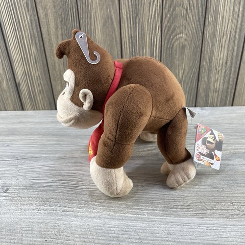 Super Mario Nintendo DK Donkey Kong Stuffed Plush Officially Licensed With Tags - Picture 11 of 16