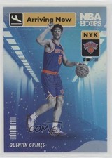 2021-22 Panini NBA Hoops Arriving Now Holo Winter Quentin Grimes #13 0k8b