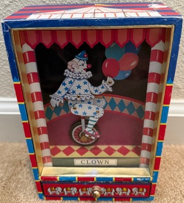 70's Pierrot de Pierre Dancing Clown Music Box Koji Murai READ DESCRIPTION