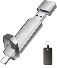 1TB External Portable SSD USB Solid State Drive Up to 1000MB/s USB 3.2 Gen 2 Dua