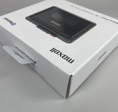 新品未使用 maxell MXCP-P100 ブラック MXCP-P100BK MXCP-P100Bluetooth対応ポータブルカセットプレーヤー｜カセット