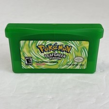 Pokemon Leaf Green Version Nintendo Game Boy Advance Leaf Green - Authentic