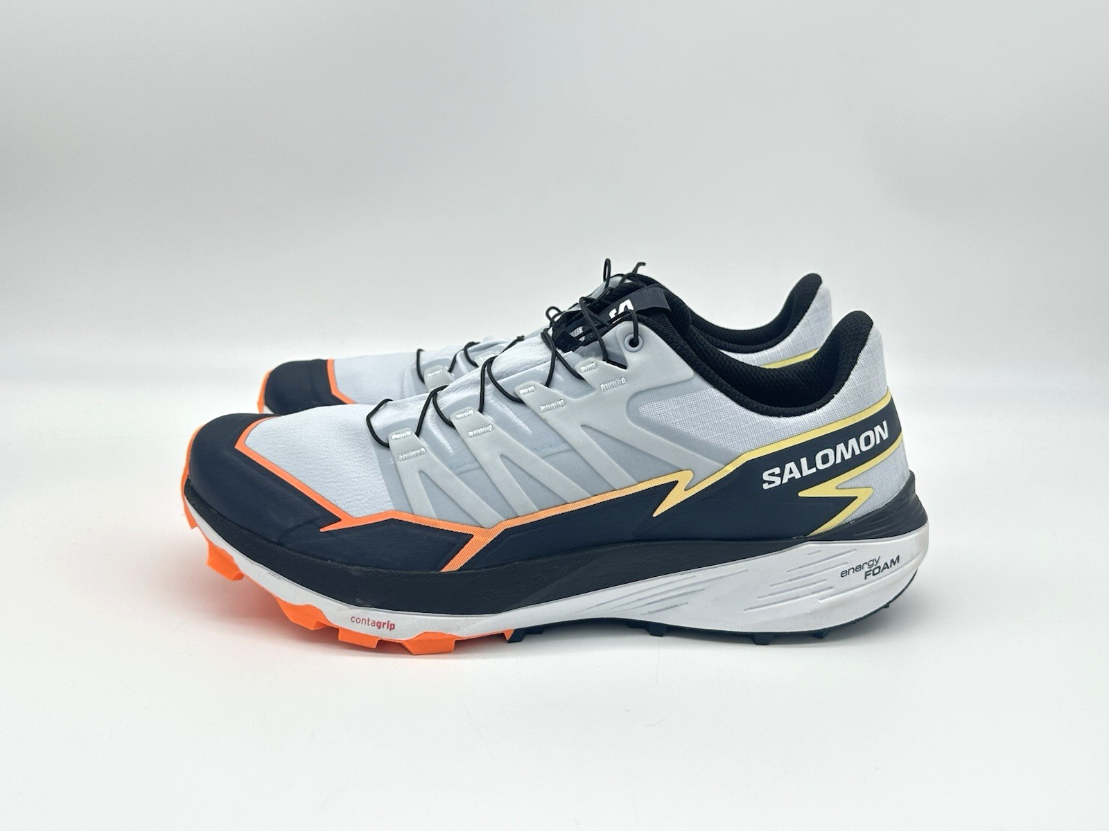 Scarpe da trekking Salomon Thundercross da uomo taglia 12 5 trail running grigio 472952