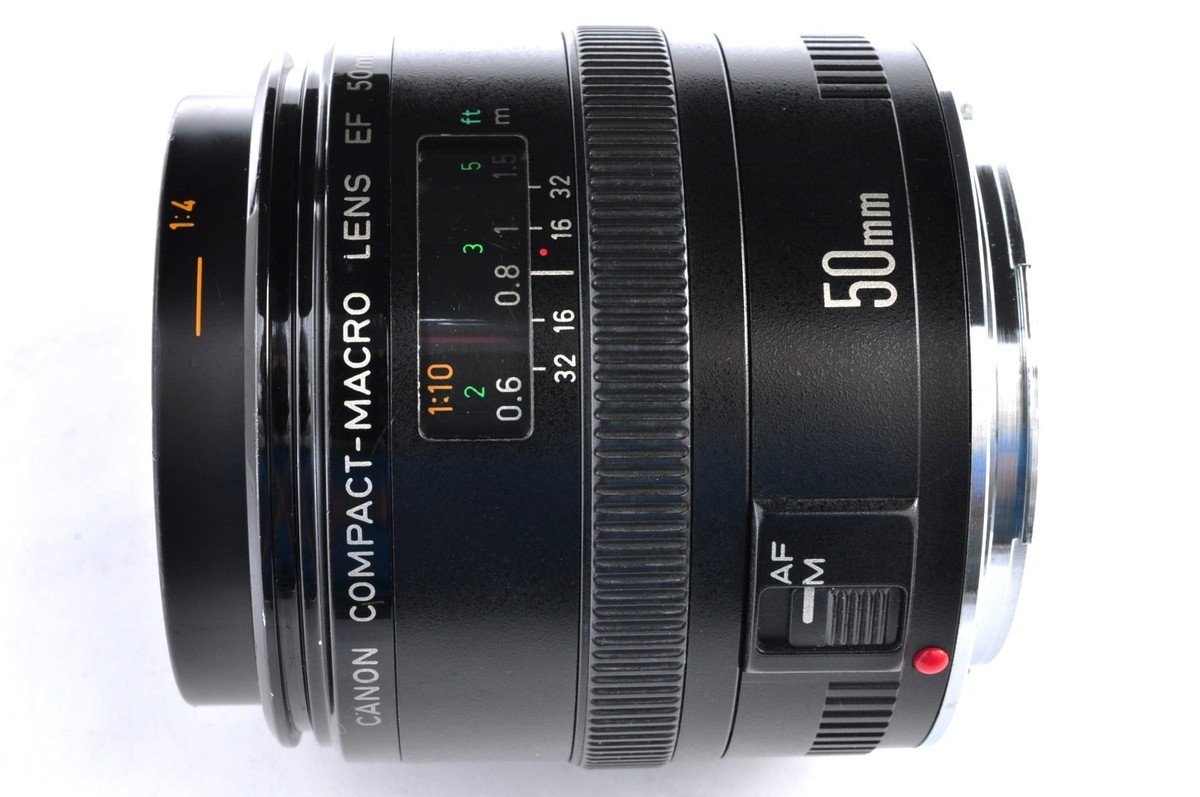 Canon COMPACT-MACRO EF 50mm f/2.5 Standard Macro Lens Exc+++++