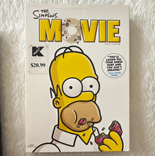 KMART The Simpsons Movie DVD Full Screen PG-13 2007  Treehouse of Horror DVD