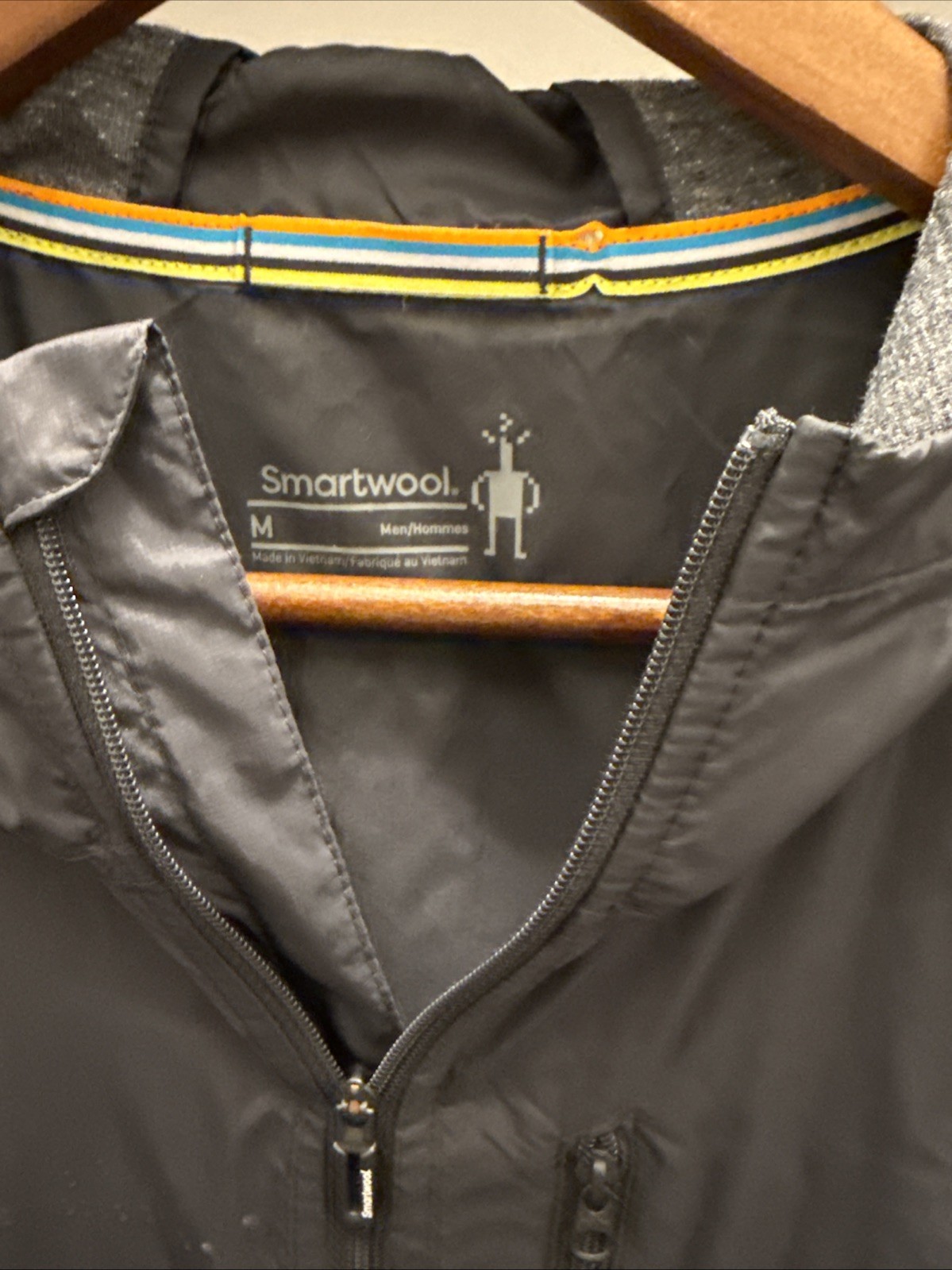 Smartwool PHD Jacket Black Full Zip Windbreaker S… - image 2