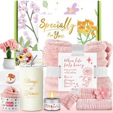 Mothers Day Gifts for Mom Wife Grandma, 20.3 Ounces, Pink Blanket Style