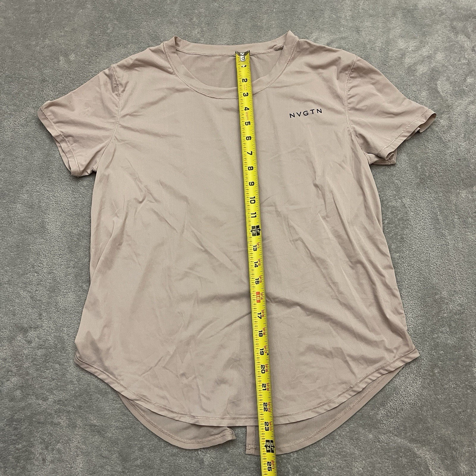 Nvgtn Lightweight Split-Back Training T-Shirt Siz… - image 3