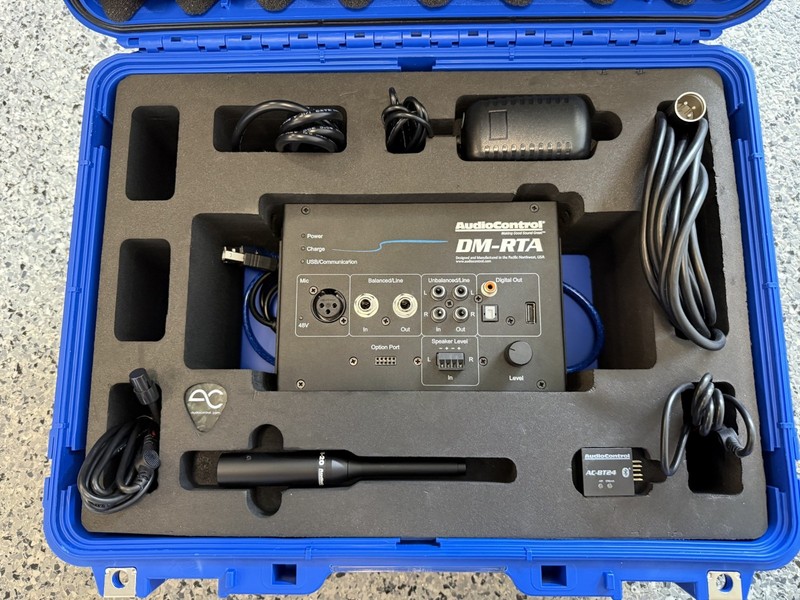 AudioControl DM-RTA Pro Kit Real Time Analyzer + AC-BT24 Bluetooth
