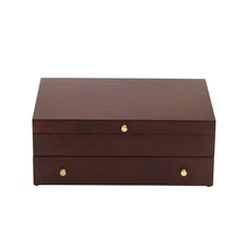 893826 Mahogany Flatware Chest, 8.8