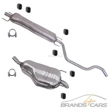 ATEC AUSPUFFANLAGE MITTEL ENDSCHALLDÄMPFER FÜR OPEL ZAFIRA B 1.6 1.8