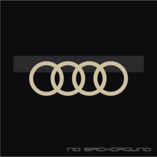 Audi Rings Decal Sticker Euro Racing New A4 S4 S3 Tt R8 A6 Q5 Q7 Q3 Ttrs Pair
