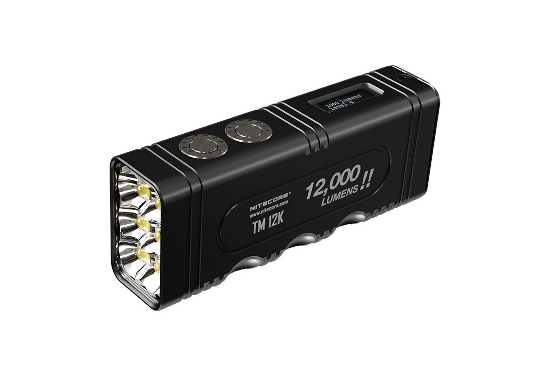 Nitecore TM12K USB-C Charging 12000 Lumens LED Torch Flashlight