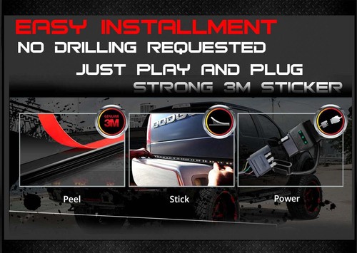 REDLINE 60" PICKUP TRUCK/SUV LED TAILGATE LIGHT BAR RUNNING/BRAKE/REVERSE/SIGNAL - Bild 7 von 8