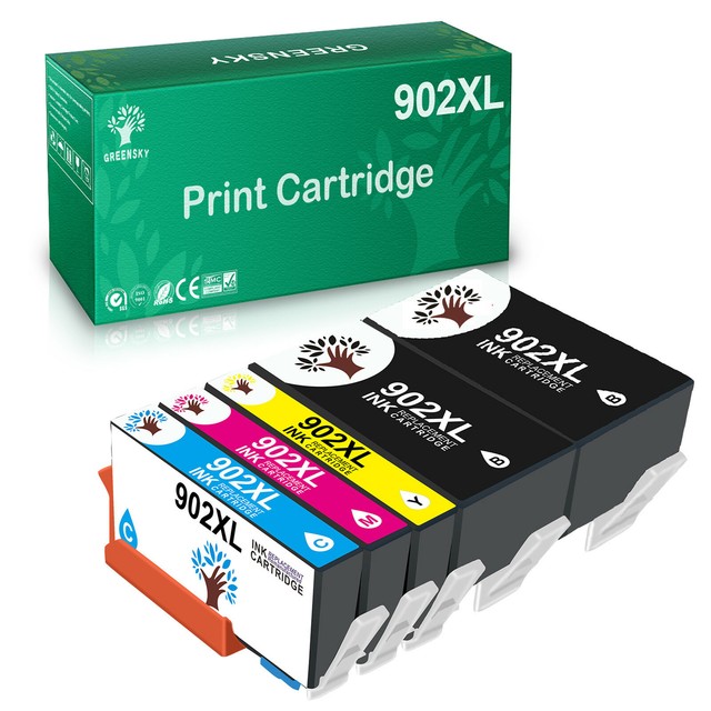 5pk 902XL Combo Ink Cartridges for HP 902 XL OfficeJet Pro 6951 6958