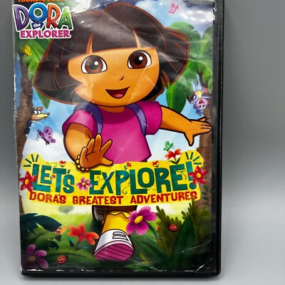 Lot of 5 Nick Jr Dora the Explorer DVD Save the Day, Let's Explore