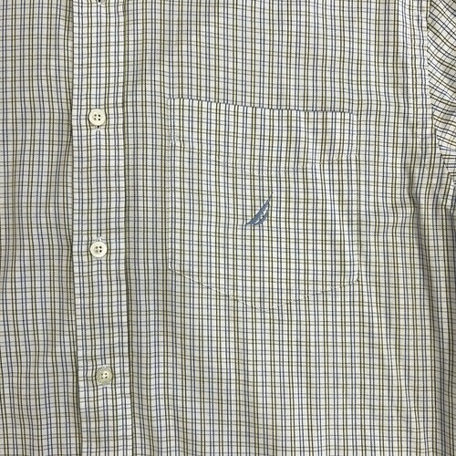 Nautica Button Down Mens Long Sleeve Shirt - Picture 5 of 15