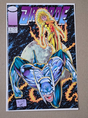 BRIGADE VOLUME 1 COMPLETE SET OF 4 ISSUES #1/2/3/4 IMAGE COMICS 1992 - Picture 4 of 8
