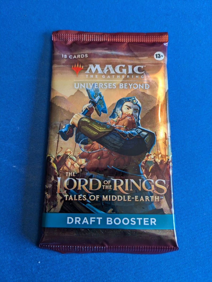 lord of the rings mtg draft booster box Amazon.com: Magic: The Gathering The Lord of The Rings: Tales of  Middle-Earth Set Booster Box