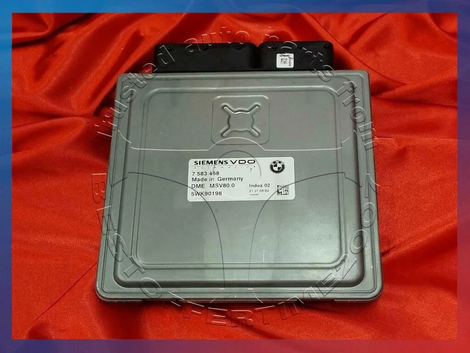 BMW E90 E60 E70 3 5 X5 series 2.8i 3.0si N52N ENGINE DME MSV80 CAS3 KEY LOCK SET - Изображение 3 из 4