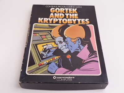 Gortek and the Kryptobytes Commodore 64k Computerspiel auf Kassette (ungetestet)
