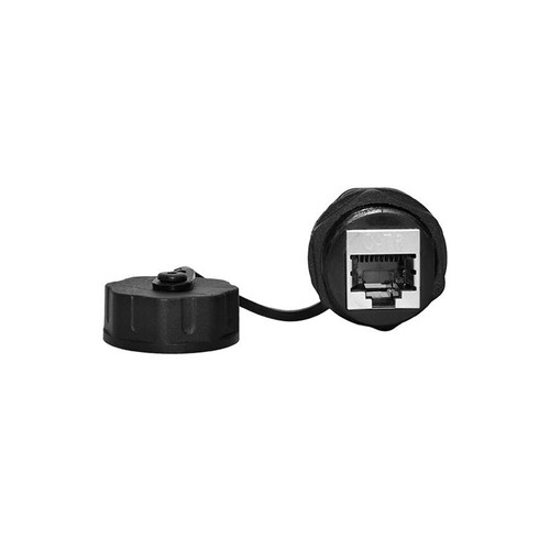 RJ45 Connector Ethernet Double Pass Head CAT6/CAT6A IP68 Waterproof Connector - Afbeelding 4 van 12