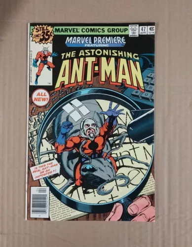 The Astonishing Ant-Man #47 1979 Marvel Comics 8.0VF 1st Scott Lang Ant-Man
