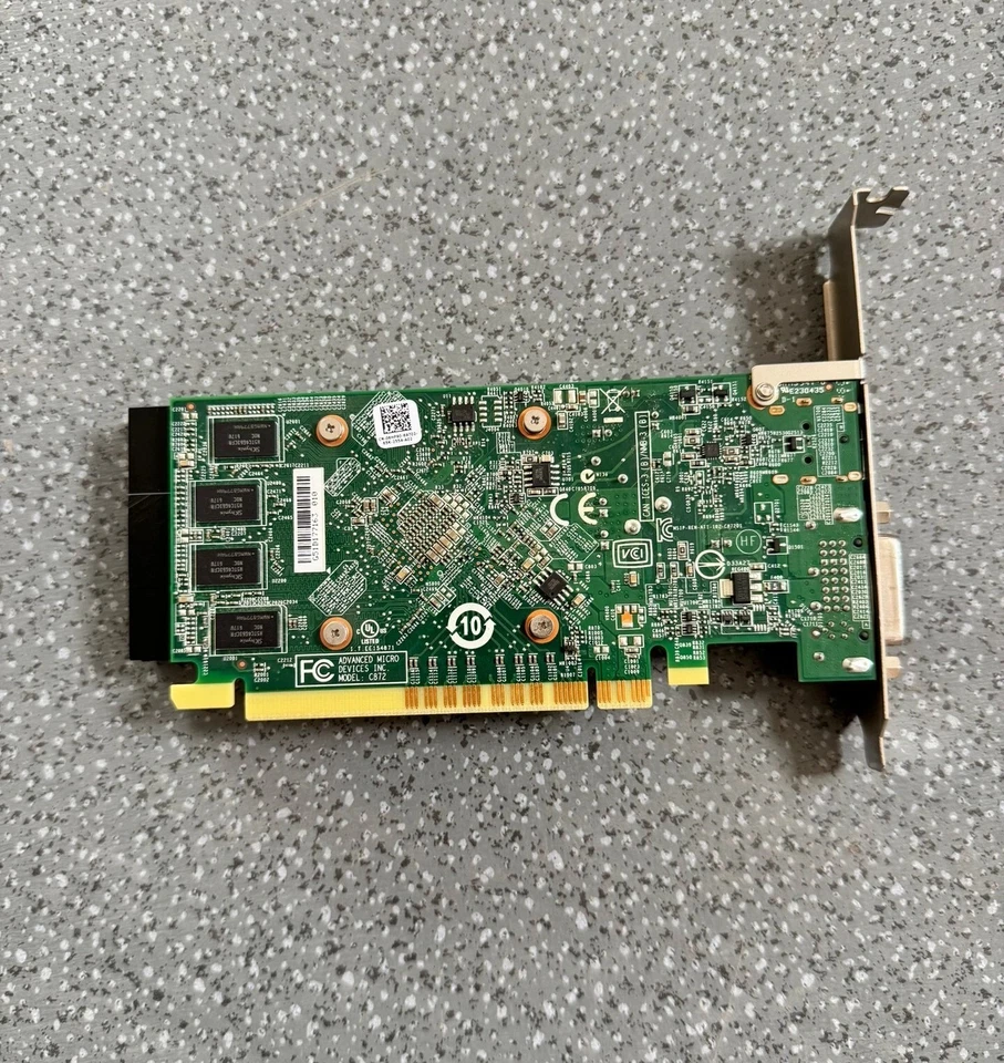 AMD Radeon R7 350X 4GB PCIe x16 DVI Display Port  Graphics Card N81X7 - Image 2 of 3