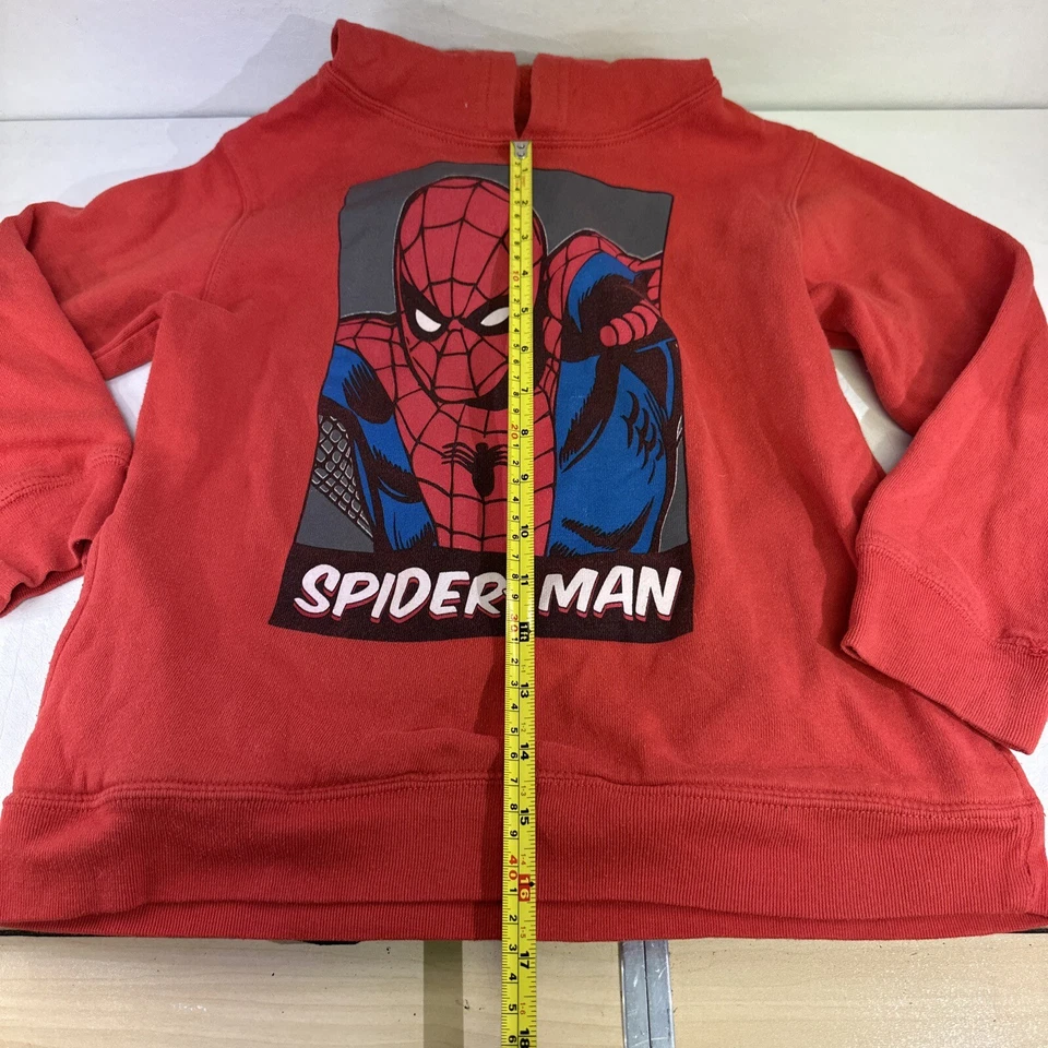 Marvel Universe Comics Spider-Man Disfraz Niños Jóvenes Sudadera con Capucha Gráfico Clásico Foto 3 de 4