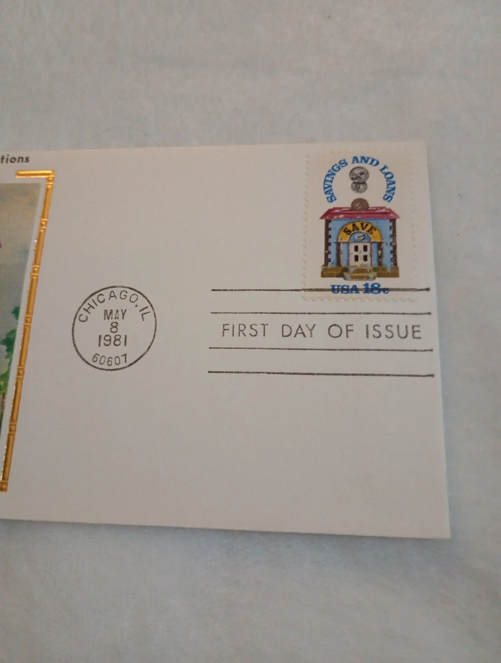 Savings & Loan Associations &  First Day Cover of its 150th Anniversary stamp   - Image 4 of 4