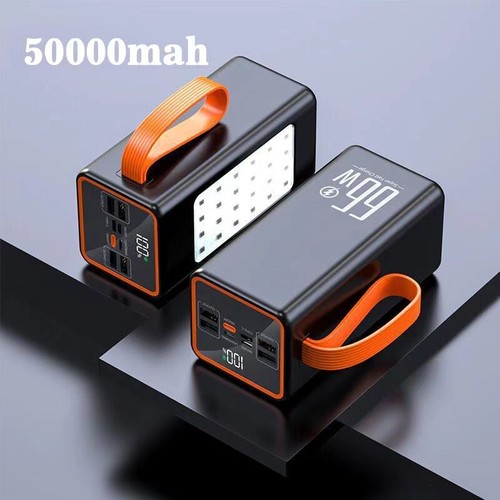3/50000mAh Power Bank 66W Large Capacity PD 20W External Portable Fast Charger - Zdjęcie 6 z 13