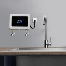 Wall Mounted Electric Instant Hot Water Heater Mini Small Water Tank 3000W NEW