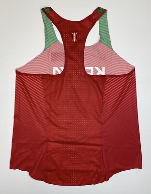Nike Pro Elite Team Kenya Racing Singlet Red Made in USA 898137