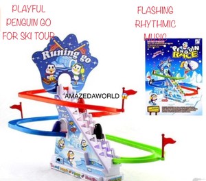penguin race toy