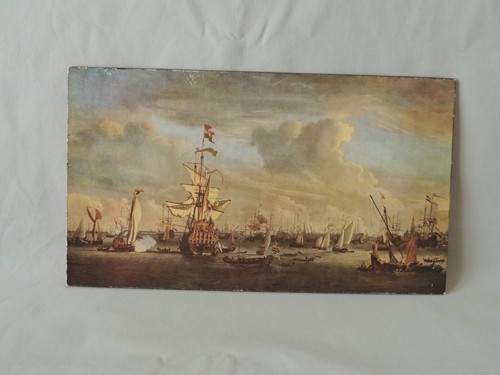 Print small painting Willem Van de Velde de Jongere 1633-1707 - Picture 2 of 8