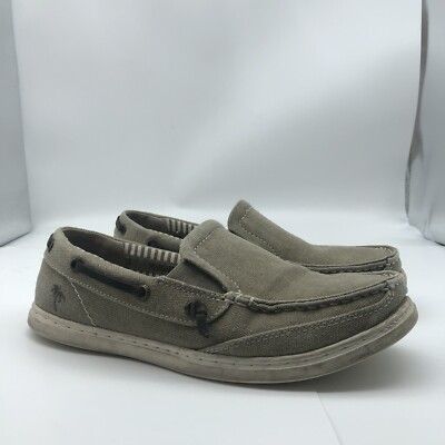Купить margaritaville mens dock chambray slip on canvas boat  display picture 1