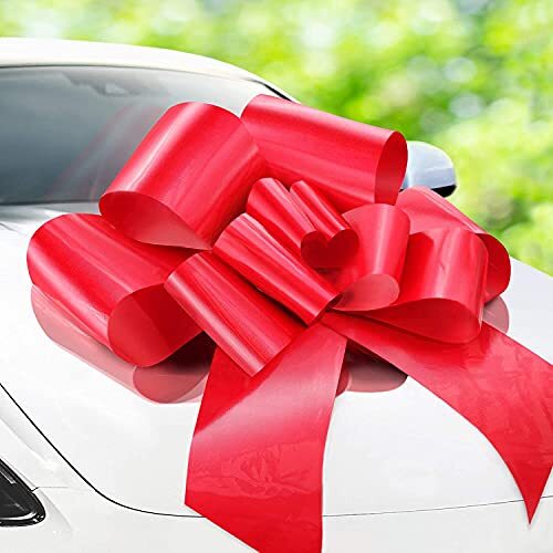  Big Car Bow (30 inch) Gift Bows, Giant Bow for Car, Birthday Bow, Huge Car 