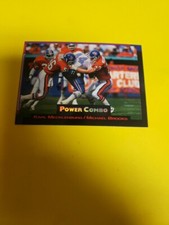1993 Pro Set Power Combo #8 Karl Mecklenburg Michael Brooks - Broncos