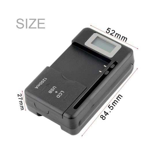 For Cell Phones Desktop Charger LCD Display USB Port Mobile Battery Charger - Zdjęcie 4 z 12