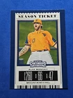 2019 Alek Manoah ROOKIE RC Panini Contenders Draft #2 Season Ticket Yelling