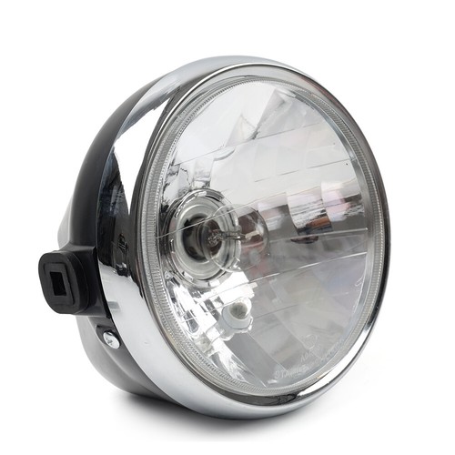 Motorcycle Headlamp Front Head Light Headlight Round For Yamaha YBR125 2002-2013 - Picture 3 of 14