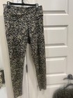 Soft Surroundings Leggings Pants Ankle Womens Medium Artsy Print Inner Pocket — photo 4