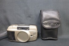 MINOLTA RIVA ZOOM 125EX AF POINT SHOOT FILM CAMERA 35mm TESTED WORKING CASE