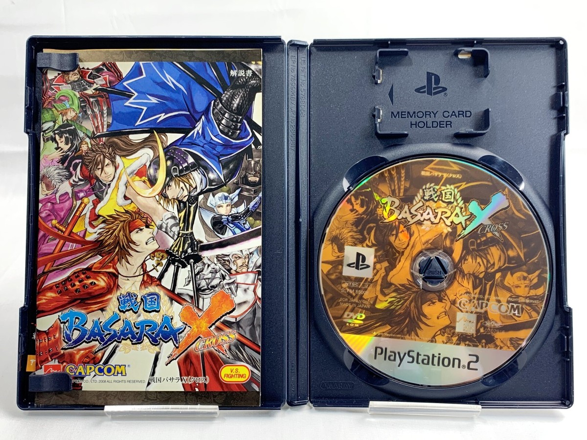 PS2 Sengoku Basara 1 2 Heroes X Cross lot of 4 Capcom Playstation