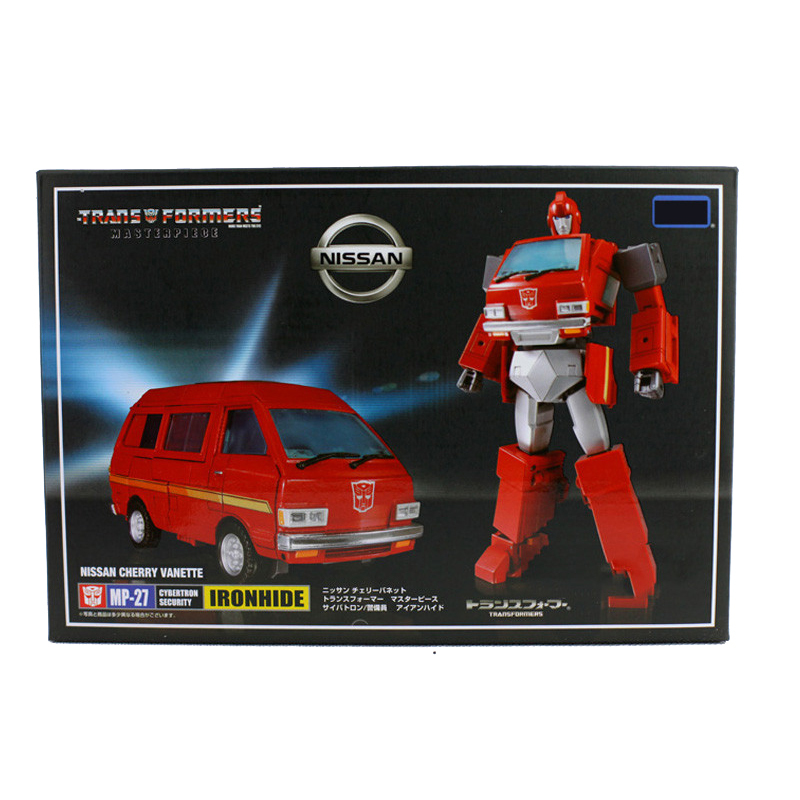 ミシェラン　オーナメント　フィギュア　トレーラー Masterpiece MP-27 Ironhide Nissan Cherry Vanette