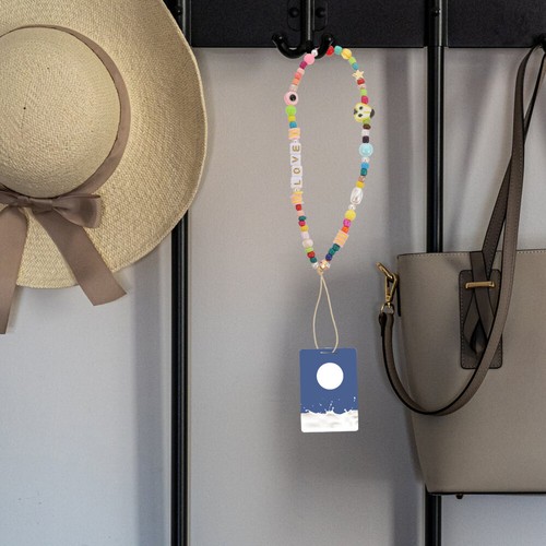 Alphabet Glass Hanging Rope Phone Lanyard -lost Strap - Zdjęcie 10 z 12