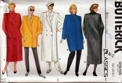 OOP Butterick Coats Jacket Cloak Sewing Pattern Misses and Plus Size You Pick - Picture 14 of 46