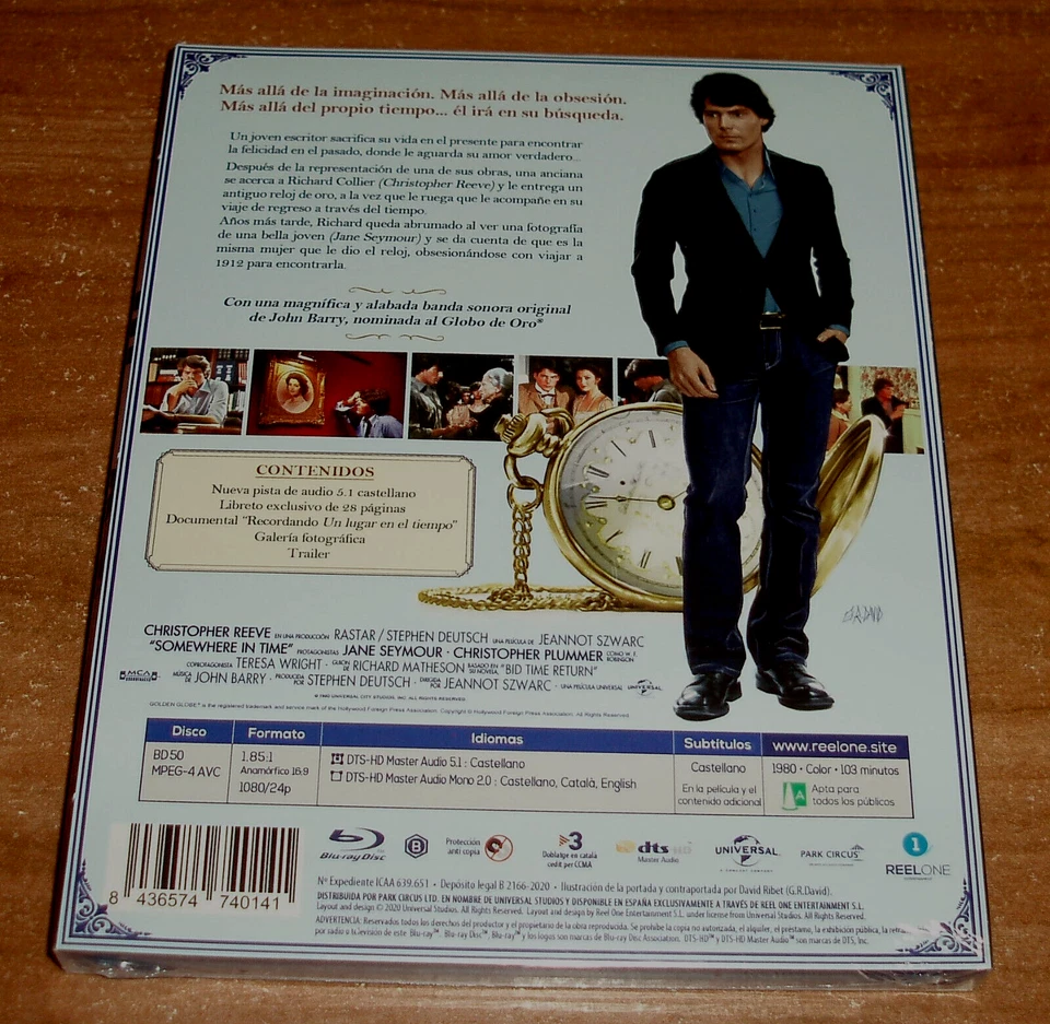 Somewhere In Time Slipcover New Blu-Ray + Booklet - Image 2 of 4